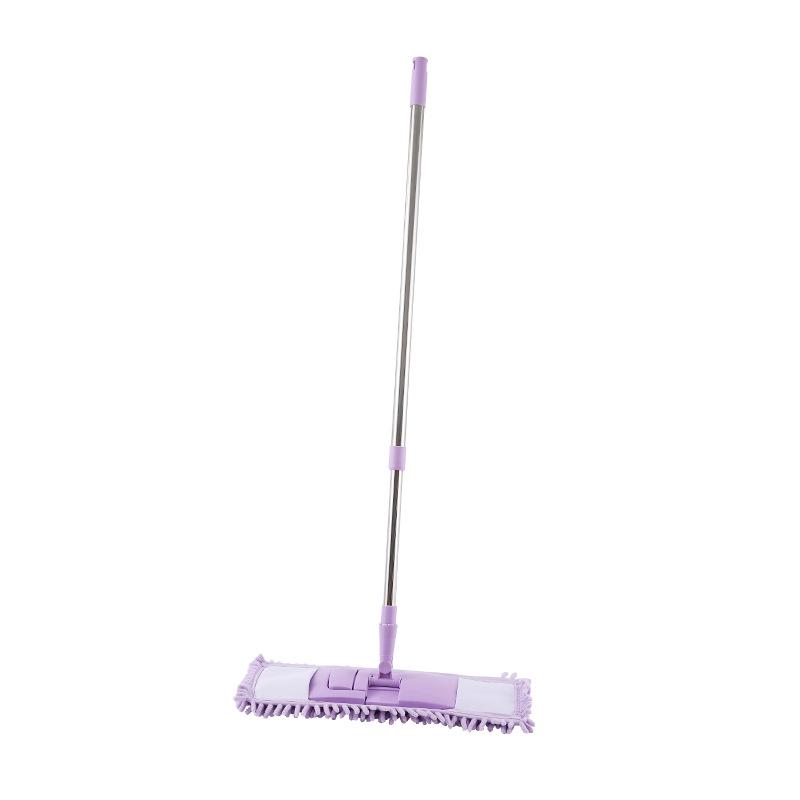 Плоская швабра с вращением на 360° - Легкая уборка для деревянных полов и плитки