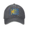 Camino De Santiago Way Of St James Unisex Unstructured Baseball Caps Hiking Distressed Denim Washed Hats Outdoor Gift Snapback