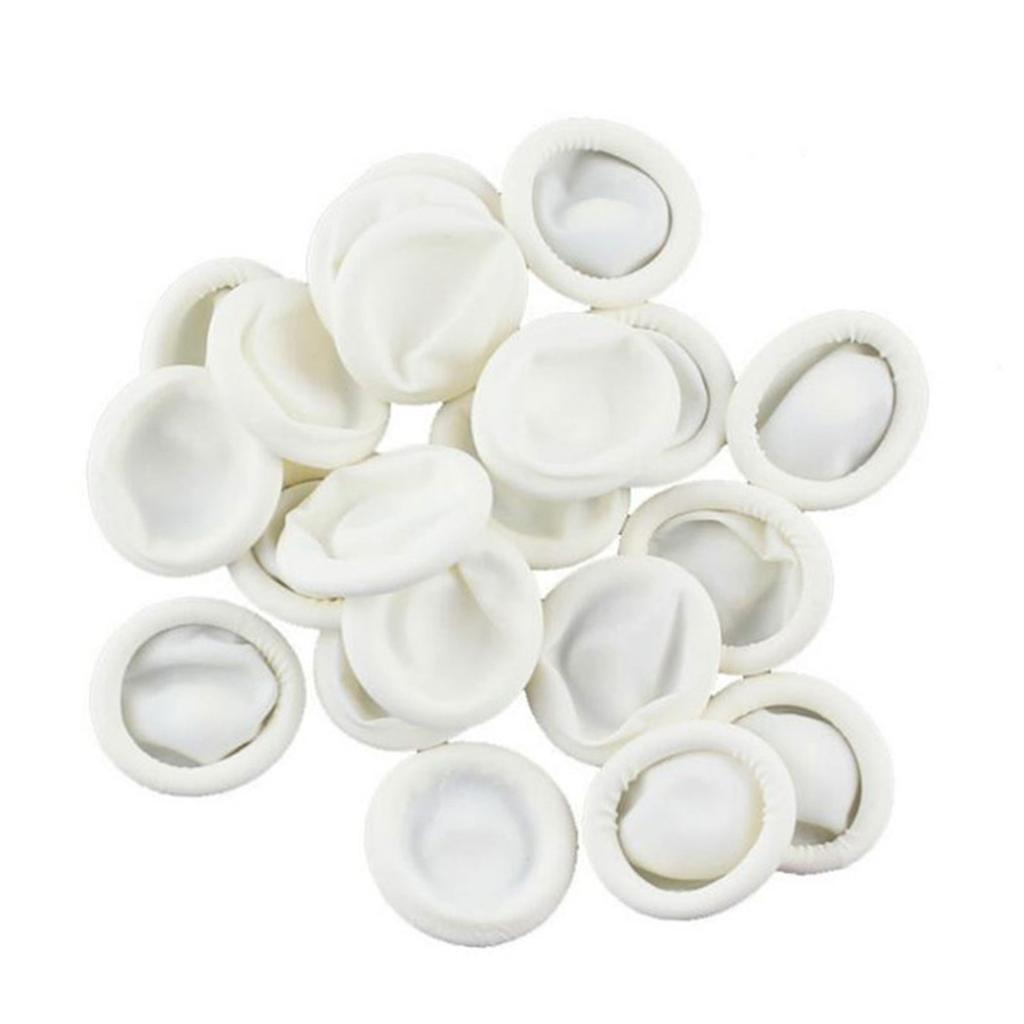 Set of 100 Finger Guards Protective Finger Sleeves Latex Finger Coverings Comfortable Sleeves for Professional Use