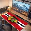Chicago Blackhawks2 Print  Cushion Non-slip Laptop Tablet Big Mousepad XXL Mat Mini PC Playmat With Lock edge