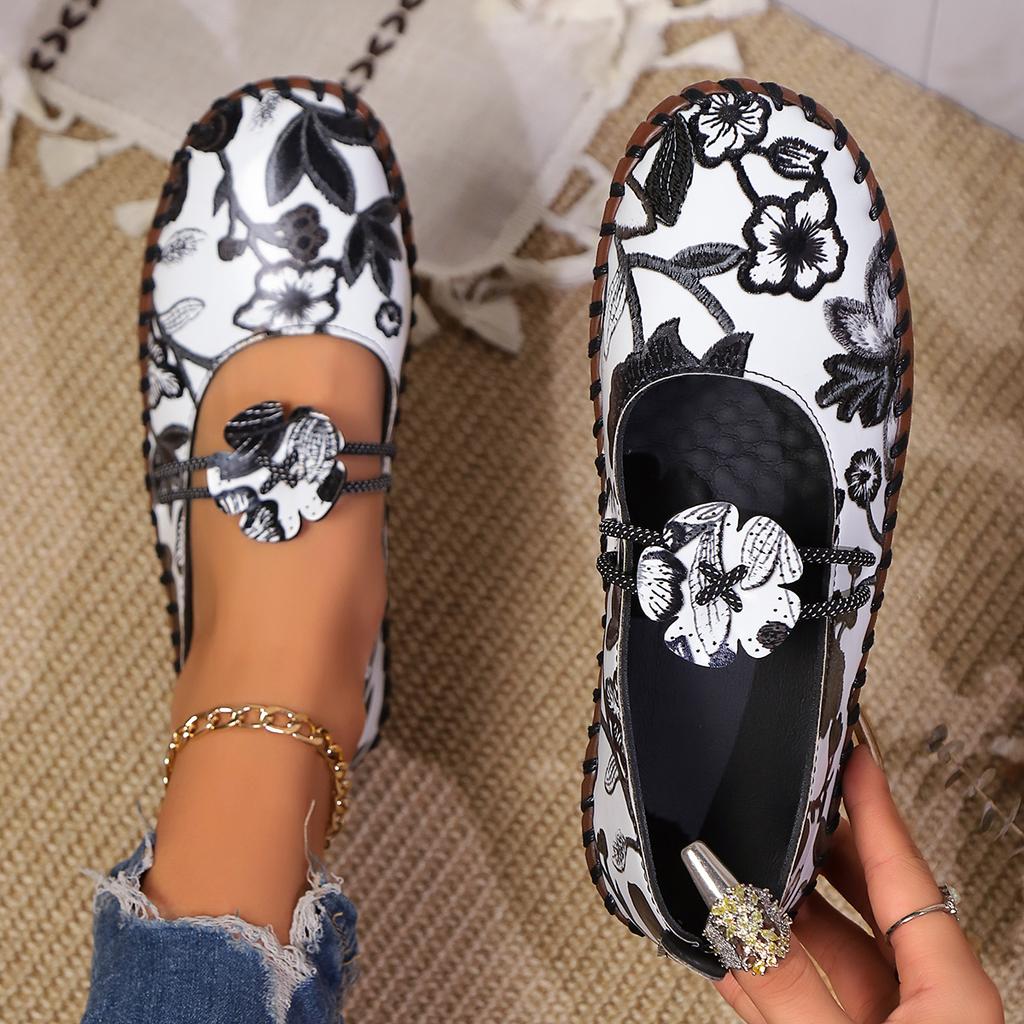 Women Sneakers New Casual Fashion Vintage Shoes for Women Spring Autumn Elegant Ethnic Style Sneakers Women Zapatos De Mujer