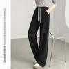 Handu Yishe Women's High-Waist Loose Straight-Leg Casual Pants