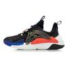 Li Ning Spark Амортизация Скользкие Устойчивые к истиранию Низкие Спортивные Повседневные Кроссовки Мужские Черно-синие AGLQ057-4