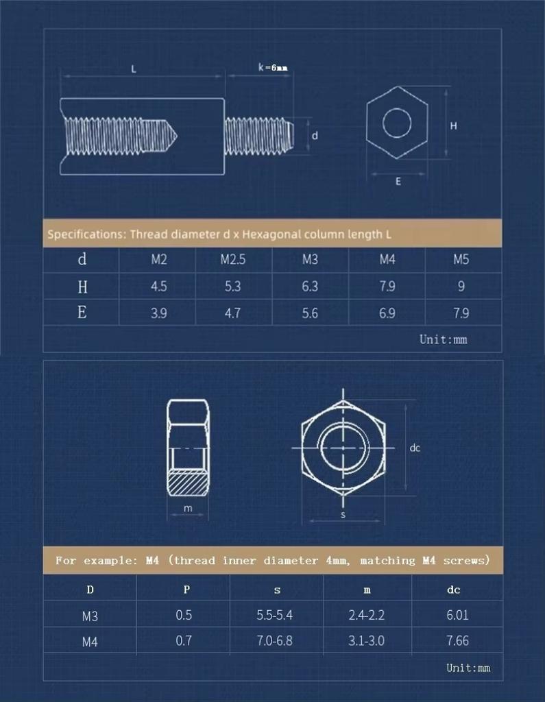 M2 M2.5 M3 M4 M5 M6*L+6/7/8мм Черный Нейлоновый Разделитель Стойка Папа-Мама Пластиковый Изолированный Адиабатический Разделитель Гайки Комбинированный Набор