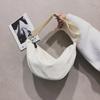 Yogodlns Casual Nylon Shoulder Dumpling Bag Light Crossbody Bag Large Capacity Waist Bag Fashion Half-moon Hobo Bag Clutch