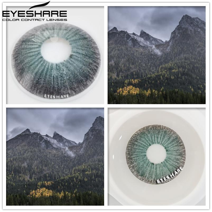 Eyeshare Color Contact Lenses 1Pair NEW York PRO Series Beauty Pupilentes Color Contacts Lens Cosplay Colored Contact Lenses for Eyes