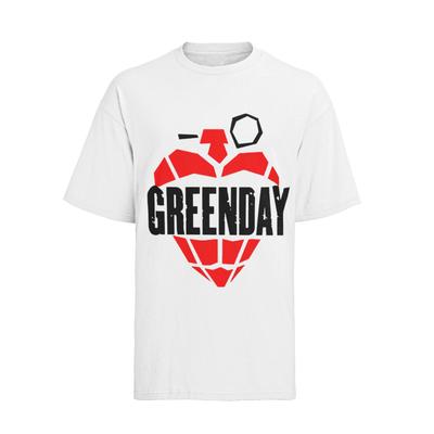 Футболка Greenday Рок-группа Калифорния 80-е Концерт Hereen Футболка Мужская Женская Футболки Топ Хлопок