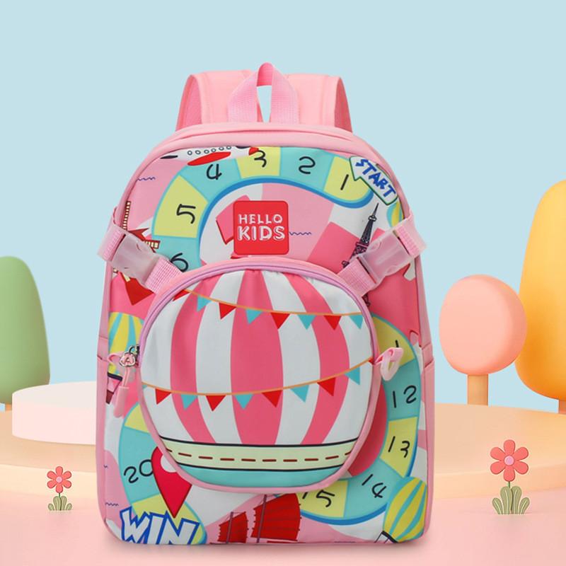 Charming Unicorn Print Kids Backpack Ideal For School Spacious Design With Breathable Material