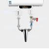 Water Heater Hot and Cold Mixing Valve Shower Faucet Bathroom U-shaped Zinc Alloy Copper Pipe Shower Mixing Valve Faucet