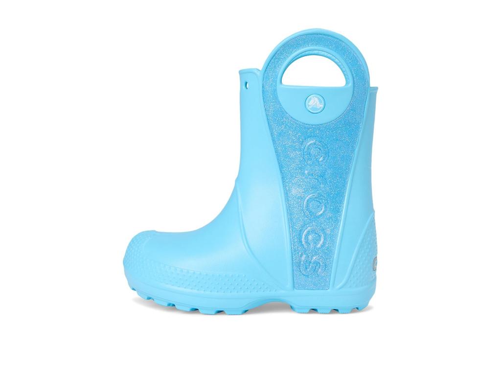 Crocs Handle It Rain Glitter Mist Tinted 14см Сапоги, Малыш, Стекло,