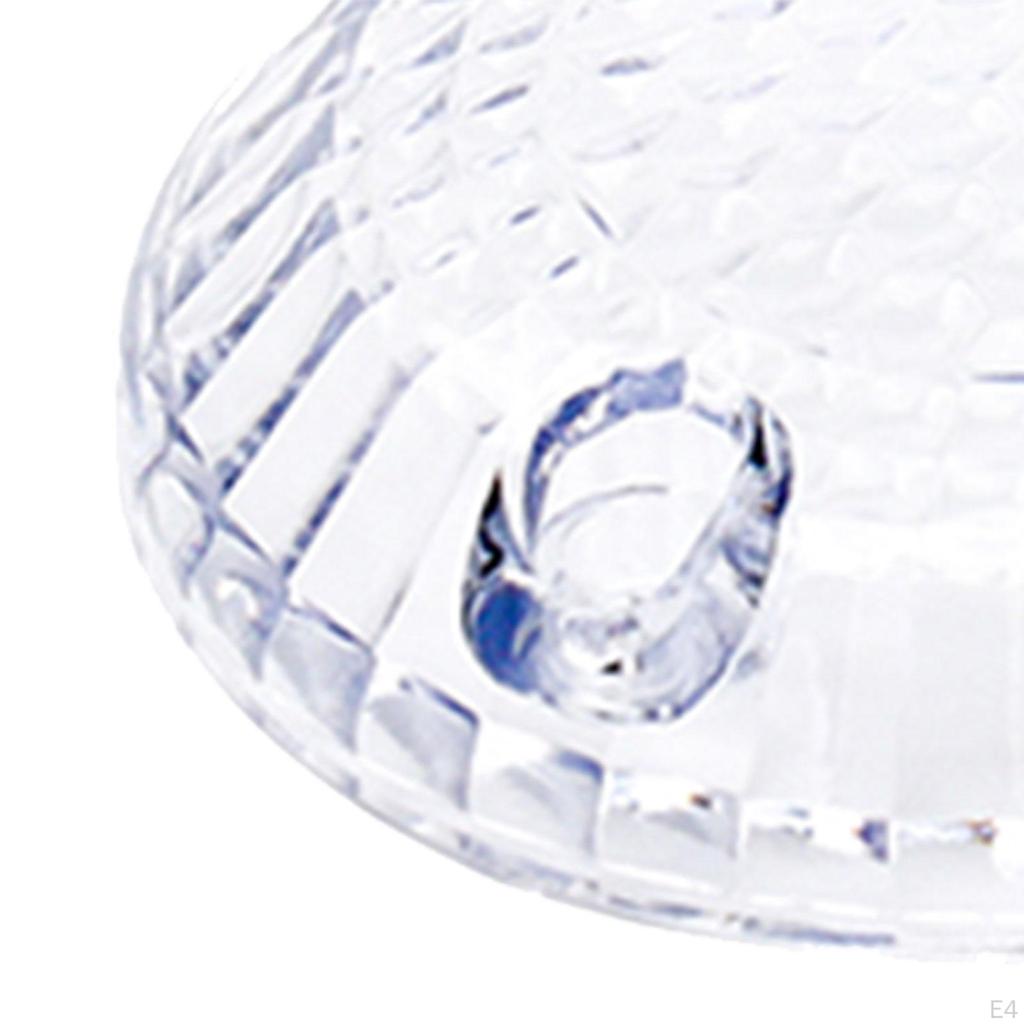 2Pcs Motorcycle Turn Signal Lens Cover for Kawasaki Vulcan W650 454 LTD