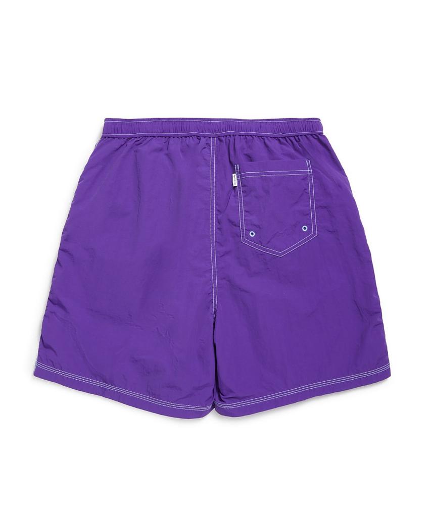 MARK GONZALES Nylon Stitch Detail Short - Purple
