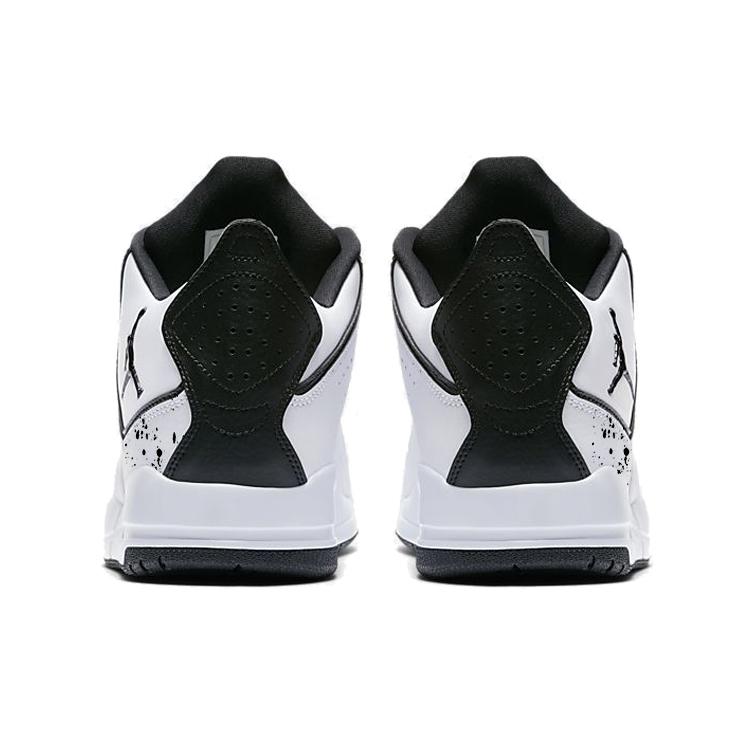 Jordan Courtside 23 Vintage Basketball Shoes Men's Mid top White/Black AR1000-100(Team56-)