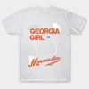 T Shirt Women Georgia Minnesota Harajuku Print Kawaii Tshirt Summer Short Sleeve Female T-Shirt Top Tee