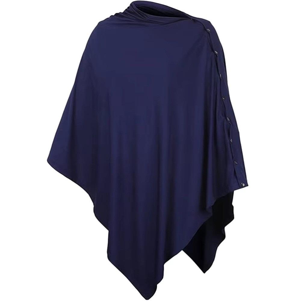 Comfortable Nursing Scarf Button Breastfeeding Blanket Practical Mother's Nursing Towel Baby Wrap