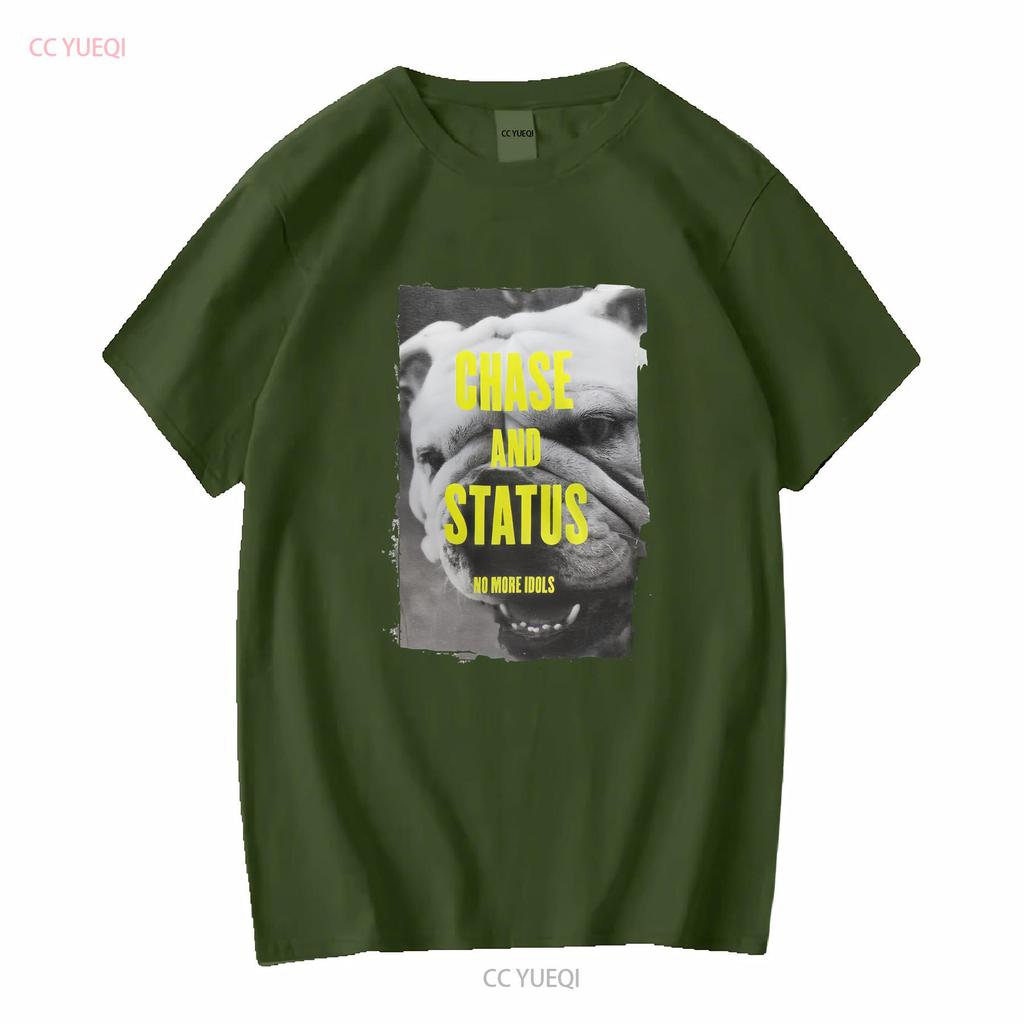 Chase And Status No More Idols Мягкая футболка с длинным рукавом винтажная Стирка уличная одежда Растягивающаяся дизайнерская одежда Универсальная мода