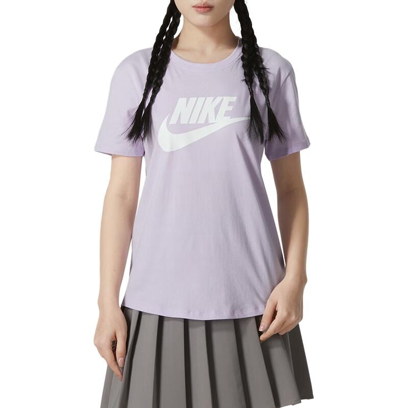 Nike Спортивная одежда Весна/Лето 2024 Футболка Женская Светло-фиолетовая DX7907-545