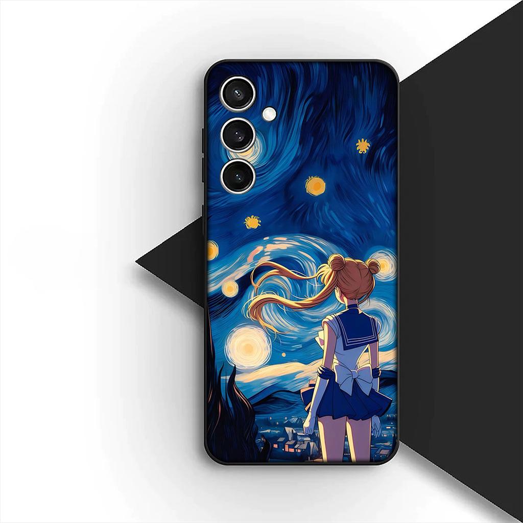 Cover for Apple iPhone 17 Pro XS Max Air 6 7 8 Plus 5 + SE 2022 SE2 16E 8+ Casing Phone Case Girl S-Sailors-Cartoon Moon