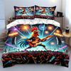 Rock concert rooster theme. Bedding sets Duvet cover sets Duvet covers Pillowcases(1 * Duvet Cover 2 * Pillowcases without duvet insert)