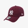 Базовая unstructured кепка New Era Бордовая New York Yankees