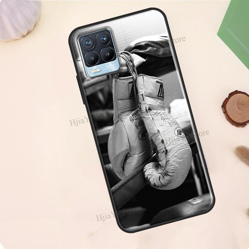 Боксерские перчатки для Realme 10 Pro Plus C55 C35 C33 C31 C30 C21Y GT Neo 5 OnePlus 11 10T Nord CE 2 Lite Чехол