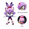 Плюшевые игрушки Sonic Bruz, мультяшная мягкая набивная кукла, подходит для детей, милая аниме-плюшевая игрушка, идеальный подарок