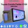 Android Carplay автомобильное радио для Toyota Corolla Fielder E120 2000-2004 мультимедийный проигрыватель головное устройство стерео GPS навигация BT WIFI 2+32 ГБ