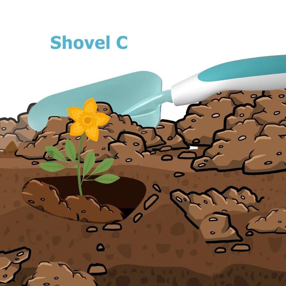 Candy Color Kids Garden Tool Set Trowel Kids Garden Toys Gift Children Planting Tool Kit  Girls