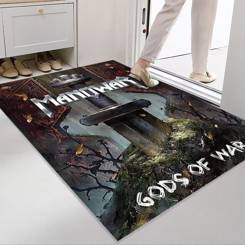 Steel Lord's Epic Battle carpet floor mats Suitable for all seasons Art Christmas gifts Office chair cushion