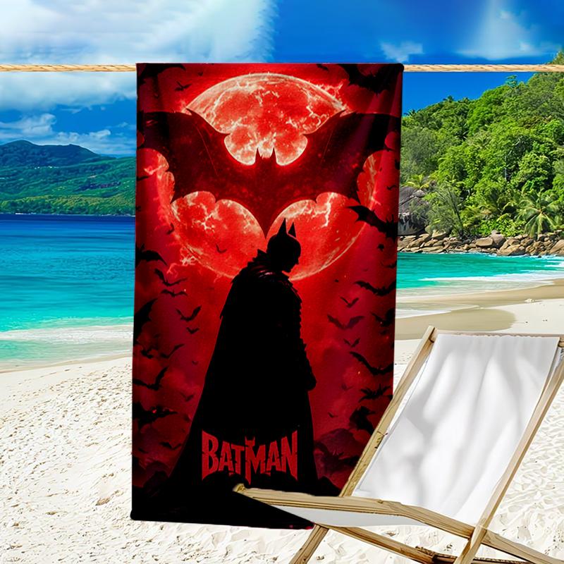 Dark Knight Rising Beach Towel - Soft, Absorbent Microfiber, Lightweight, Ideal for The Beach, Parties, Travel, Camping fan gifts