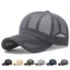 Summer Breathable Baseball Cap Mesh Sun Hat Men Outdoor Golf Fishing Hats Snapback Panama Hat Visor Peaked Cap