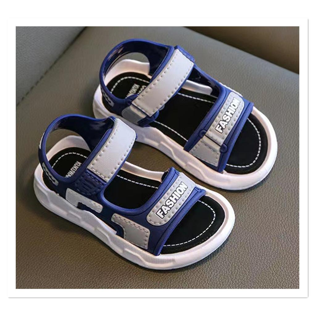 Children's and Girls' Sandals Soft Sole Anti Slip Medium and Small School Boys' and Baby Beach Sandals