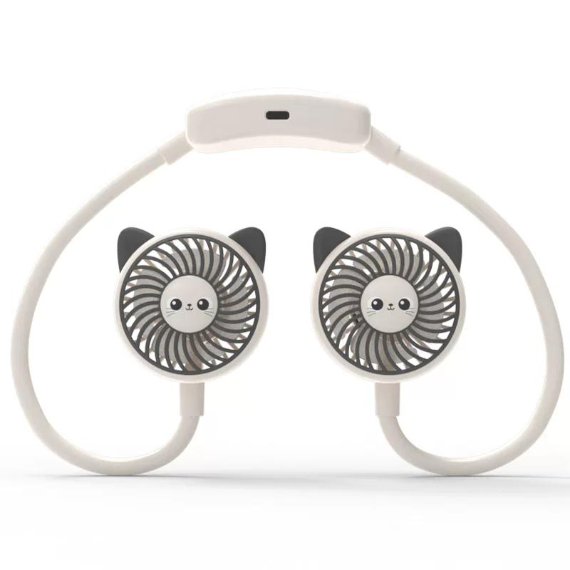 My Summer Companion! Electric Fan, Mini Fan, Portable Neck Fan for Summer, a Cooling Gadget