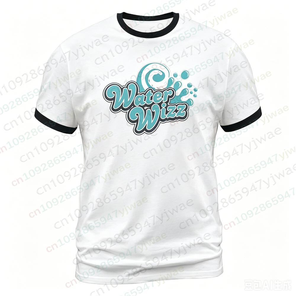 Grow Ups Movie Water Wizz Themed Orange Printed T-Shirt Fashionable Casual Street Top Summer Men'S And Women'S T-Shirt