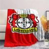 Bayer Leverkusen Printed Flannel Blanket, soft throw for bedroom sofa, washable, fan merchandise, great gift.
