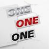 1Pcs 3D Metal ONE Logo Emblem Badge Car Rear Tail Bumper Trunk Sticker For Cooper S F61 R60 F60 R61 R50 R53 R56 R60 JCW