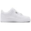Nike Air Force 1 07 Premium Molten Metal Swoosh Pack - хромированные кроссовки унисекс белые черные FV3616-101