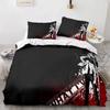 Комплект постельного белья Death Note Single Twin Full Queen King Size Bed Set Adult Kids Bedroom Duvet cover Sets 3D Print Anime Death Note