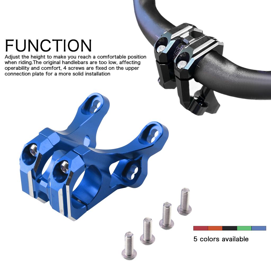 Подъемник Руля Мотоцикла Передний Кронштейн Руля CNC Алюминий Для Surron Light Bee X Модифицированные Детали Питбайк Грязевой Байк Мотокросс Аксессуары