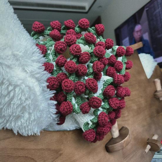 Вязаный крючком букет роз, одеяло ручной работы, плед из букета роз, вязаный крючком букет роз, диванное одеяло для декора кровати, романтический подарок
