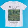 Claude Monet Waterlily Pond Art Exhibition Art Meme Gift Funny Tee Style Gamer Cult Movie Music T Shirt K2655