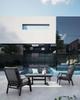 Sofa 2 Osobowa Bolzano Kanva Aluminum Antracyt