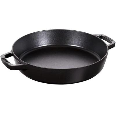 Сковорода Zwilling Staub круглая с двумя ручками 20 см чёрная (40511-659-0)