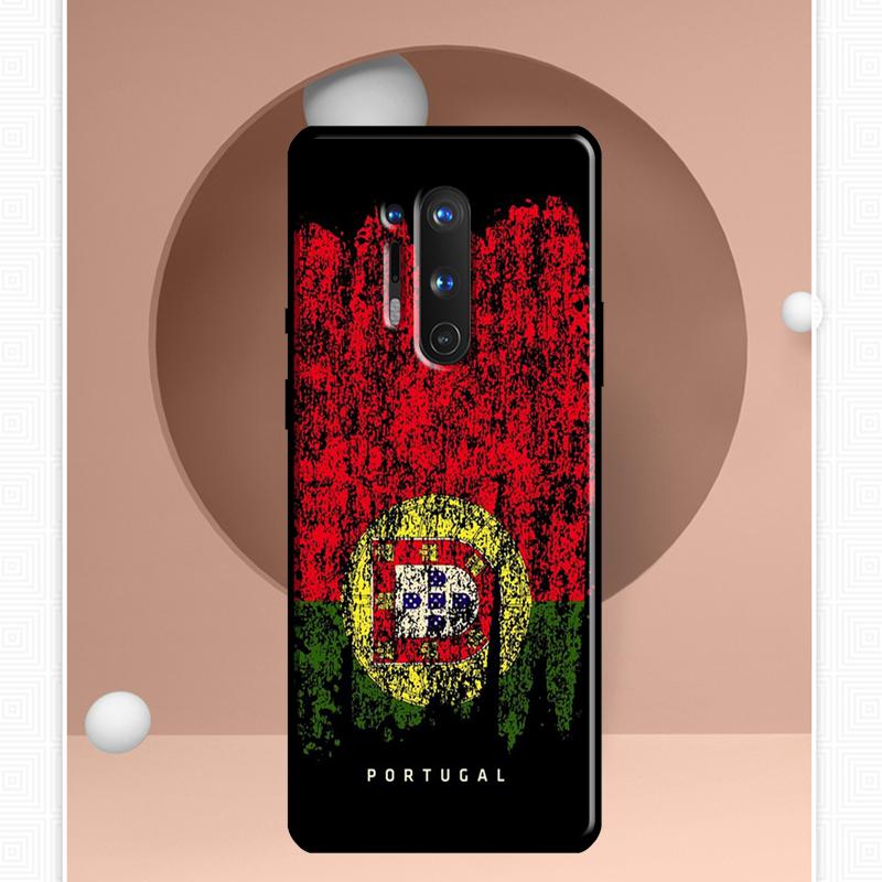 Portugal National Flag Case For OnePlus Ace 11 9 10 Pro 9RT 10T 8T Cover For OnePlus Nord CE 2 Lite 2T N10 N20