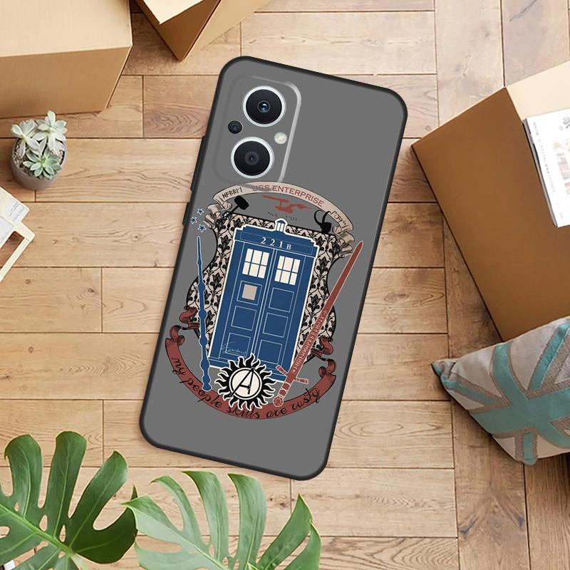 Supernatural TV Case For OPPO Reno 14F 13F 12F 10 11 12 13 14 Pro 8T 7 8 Lite OPPO Find X8 X6 X5 Pro Cover