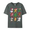 Dabbing Santa Elf Friends Christmas Men Xmas Dab Funny Normal Print Men Tshirt Cotton Fabric Luxury Designer T-Shirts For Men