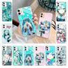 Case for Samsung A04 A14 A23 A34 A54 M23 M33 M52 M53 Realme 10 9 C30S C35 C55 VIVO Y02S Y21 Y51 X80 Pro Transparent Cover WI70 Hatsune Miku