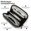 BANGE New Storage Bag Cable Cord Organizer Travel Bag Small Electronics SD Card Power Bank Storage Bag Clutch for Hiking Running
