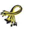 10x 30cm 6Pin To 8Pin (6+2) Breakout PCI-E Cable 18AWG For Mining Graphics Card