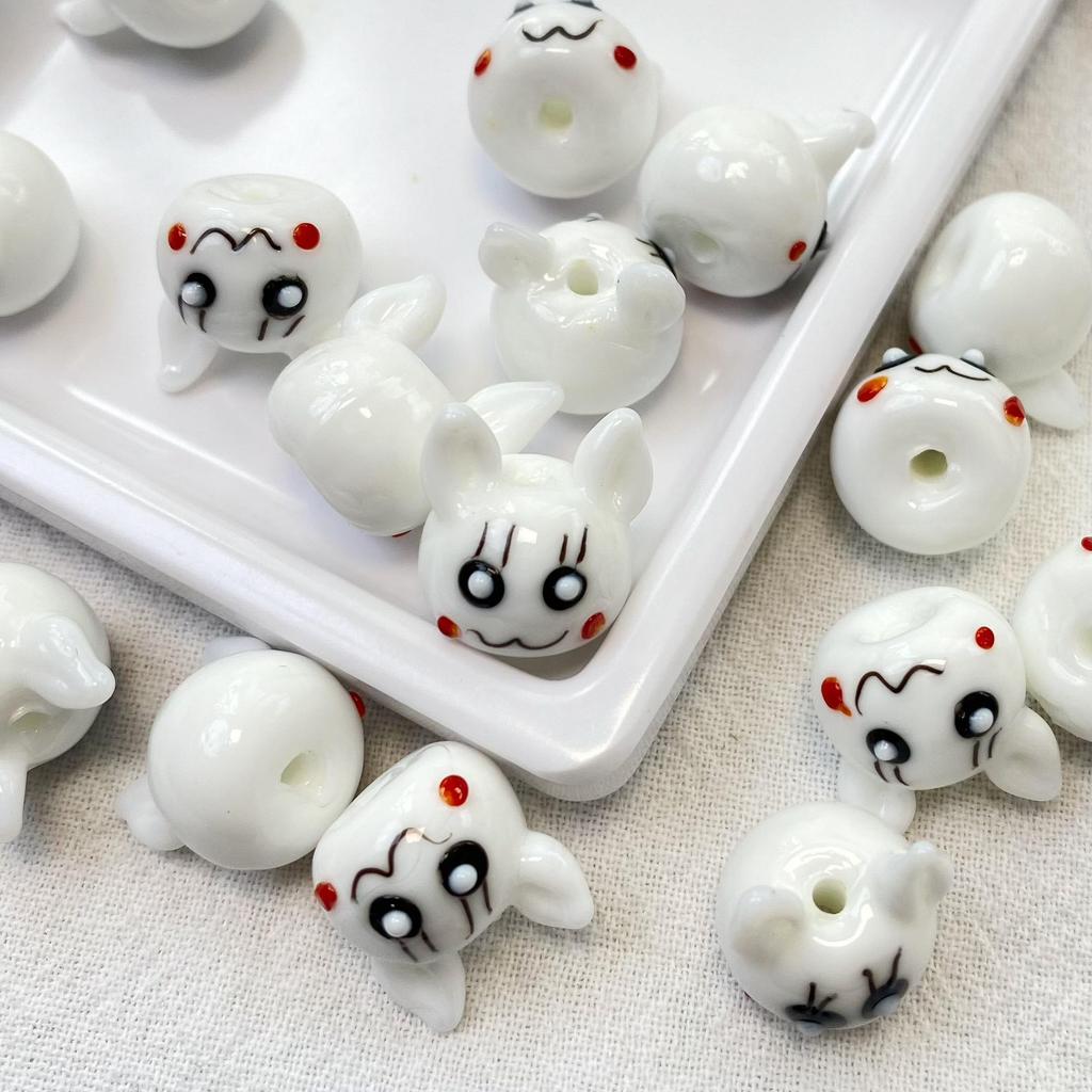 Мир животных DIY Стеклянные Бусины Шарм для Кулона и Браслета